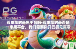 尊龙凯时是黑平台吗-尊龙凯时是否是一家黑平台，我们需要拨开云雾见真章-尊龙凯时是黑平台吗