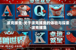 波克捕鱼-关于波克捕鱼的体验与探索-波克捕鱼