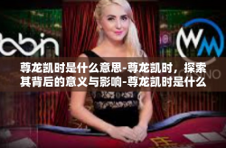 尊龙凯时是什么意思-尊龙凯时，探索其背后的意义与影响-尊龙凯时是什么意思
